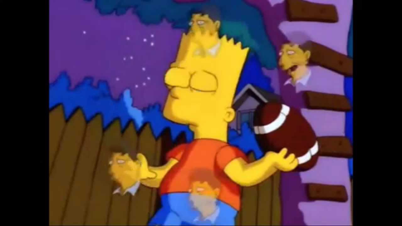 Era aire en la gasolina | simpsons | momentos| bart | joe namath - YouTube