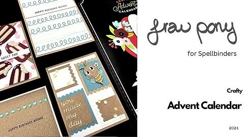 Spellbinders | Crafty Advent Calendar 2024 | Days 15 - 21
