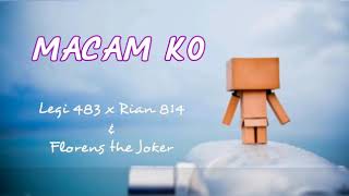 MACAM KO - LEGI 483 x RIAN 814 x FLORENS THE JOKER