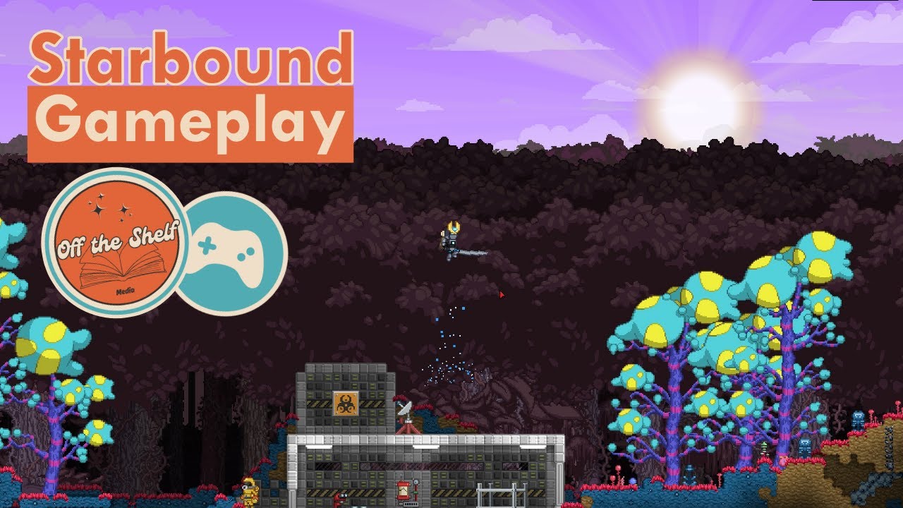 STARBOUND mid stage single-player ambiance gameplay (no commentary)| 