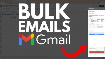 How To Send Bulk Emails in Gmail For FREE - Mass Email Tool For Gmail Google Sheets - Magnitude Mail