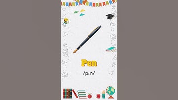 Từ vựng về học tập (Phần 1) | Bé nhận biết các đồ dùng học tập | Bé học tiếng anh