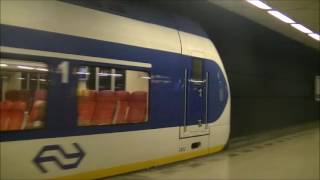 Trein Op Station Schiphol Airport