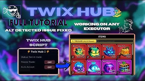 FULL TUTORIAL HOW TO GET PERMANENT/GAMEPAS|Twix Hub Script|BloxFruits|Freeze Trade|Trade Scam Script