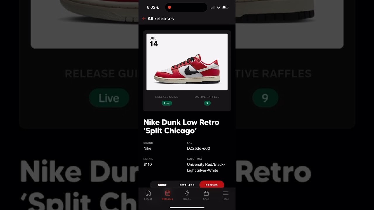 DROPS by SoleSavy Raffles for Android Download the APK from - Main Image