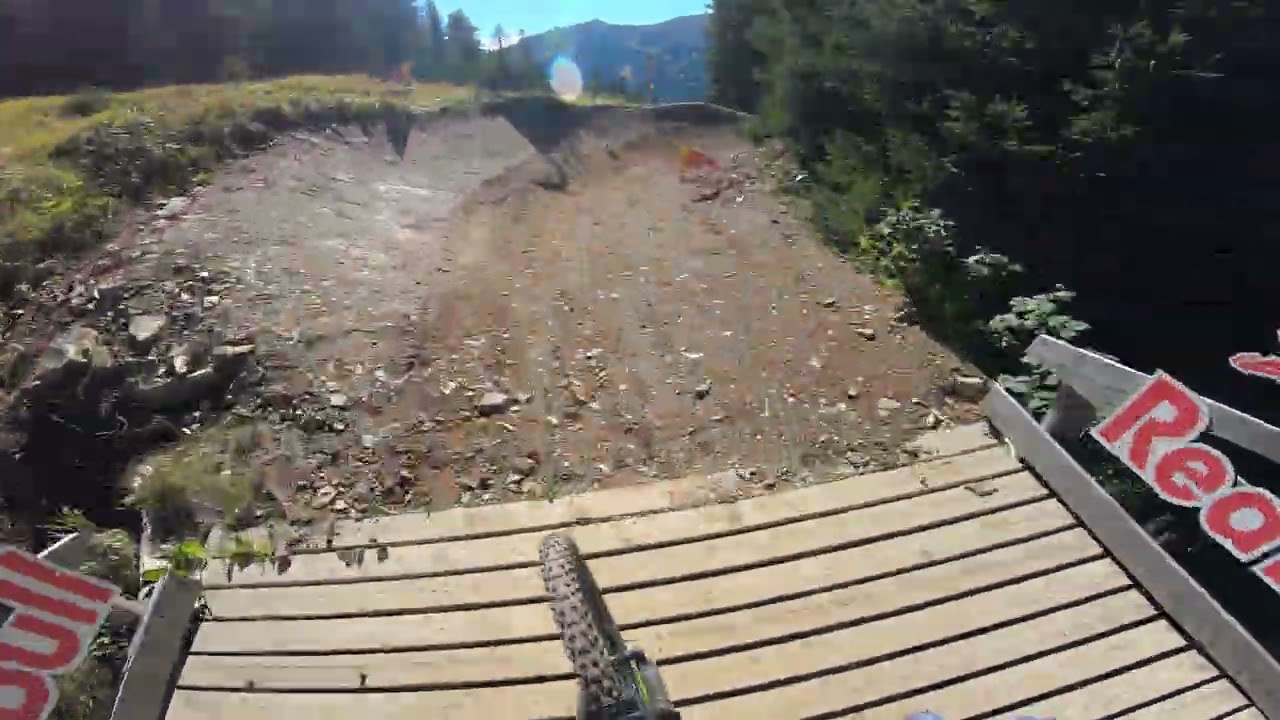 Upper section Lenzerheide, Switzerland DH Bike 9/3/25