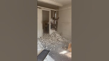 Let’s take down this wall! #demolition #demo #walldemo #bathroomremodel #construction #renovation