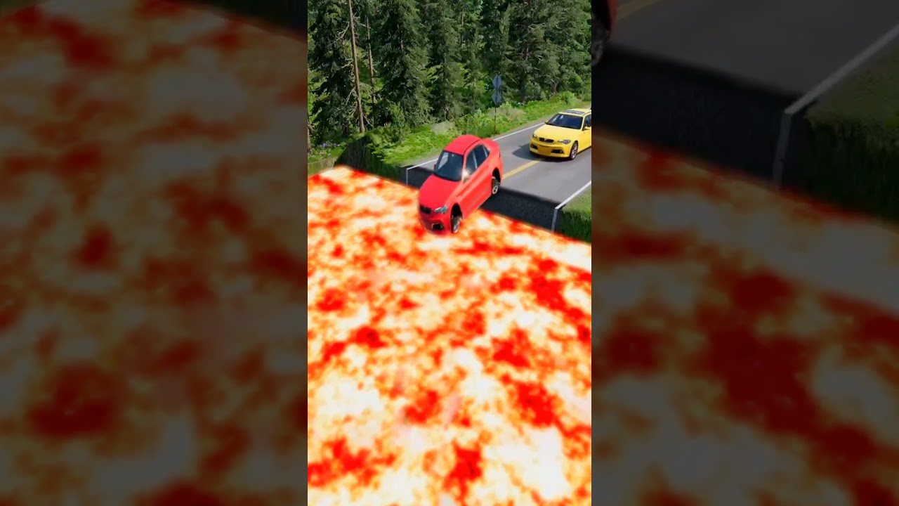 Small to Giant Cars vs Unfinished Road #1 