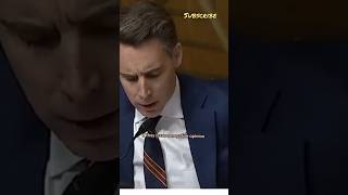 HE REFUSES TO BACK DOWN : SENATOR HAWLEY GRILLED HARD ON LOUIS DE JOY | HEATED HEARING!"
