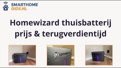 HomeWizard thuisbatterij met stekker | Prijs & terugverdientijd #homewizard #thuisbatterij