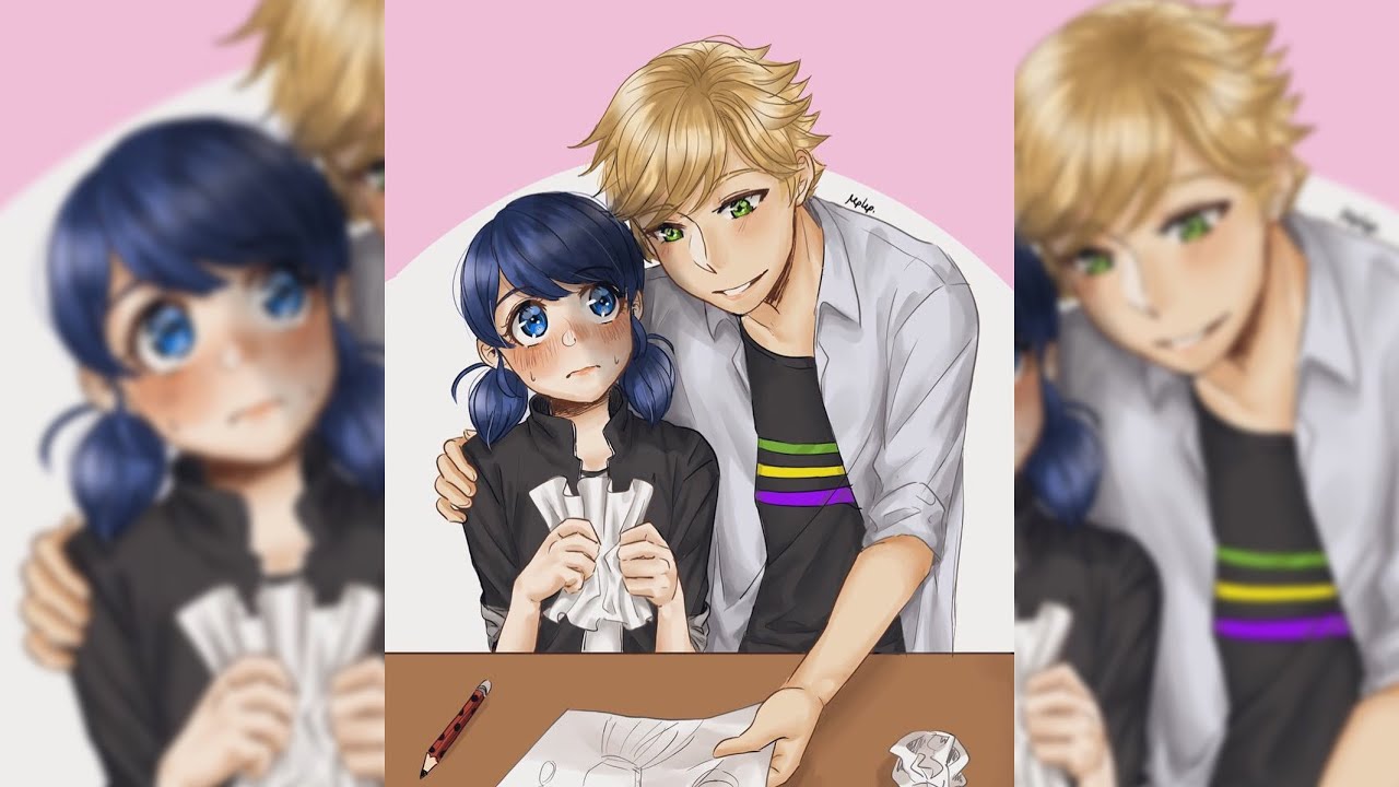 He's Too Close!! (Adrienette, Homework 'date') A Miraculous Ladybug Fanfiction/Podfic/Audiofic