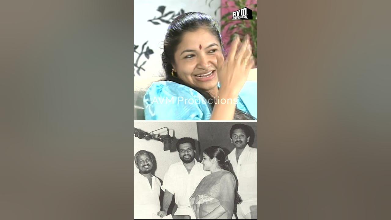 The reason behind me singing Tamil songs - #KS Chitra The reason behind me singing Tamil songs - #KS Chitra