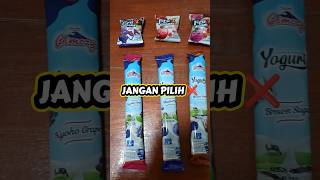 Pilih permen atau yogurt? #permenyupi #yogurt #jajanan #jajan #jajananviral