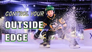 Advanced Outside Edge Work Drills & Skills [Hockey Skating]