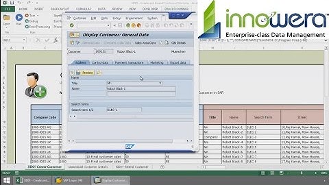 XD01 - Create Customer In Mass From Excel