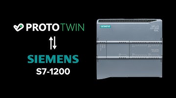 Connect to Siemens SIMATIC S7-1200 Series PLC | Virtual Commissioning