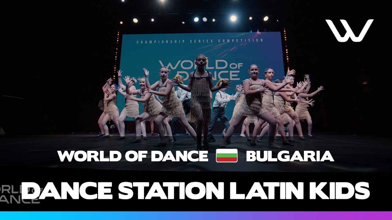 Dance Station Latin Kids | 3rd Place Studio Team Division |F| World Of Dance Bulgaria 2025 |