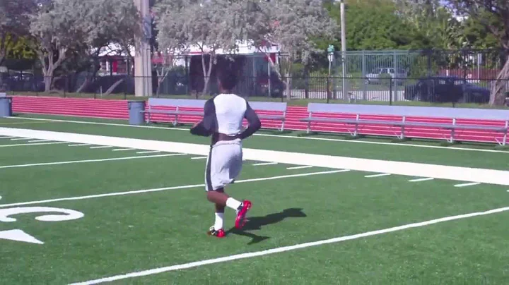 Lance Slaughter Defensive Back Workout