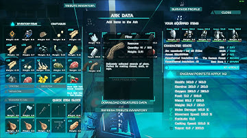 Ark Survival Evolved [bug] cant upload or download from ark