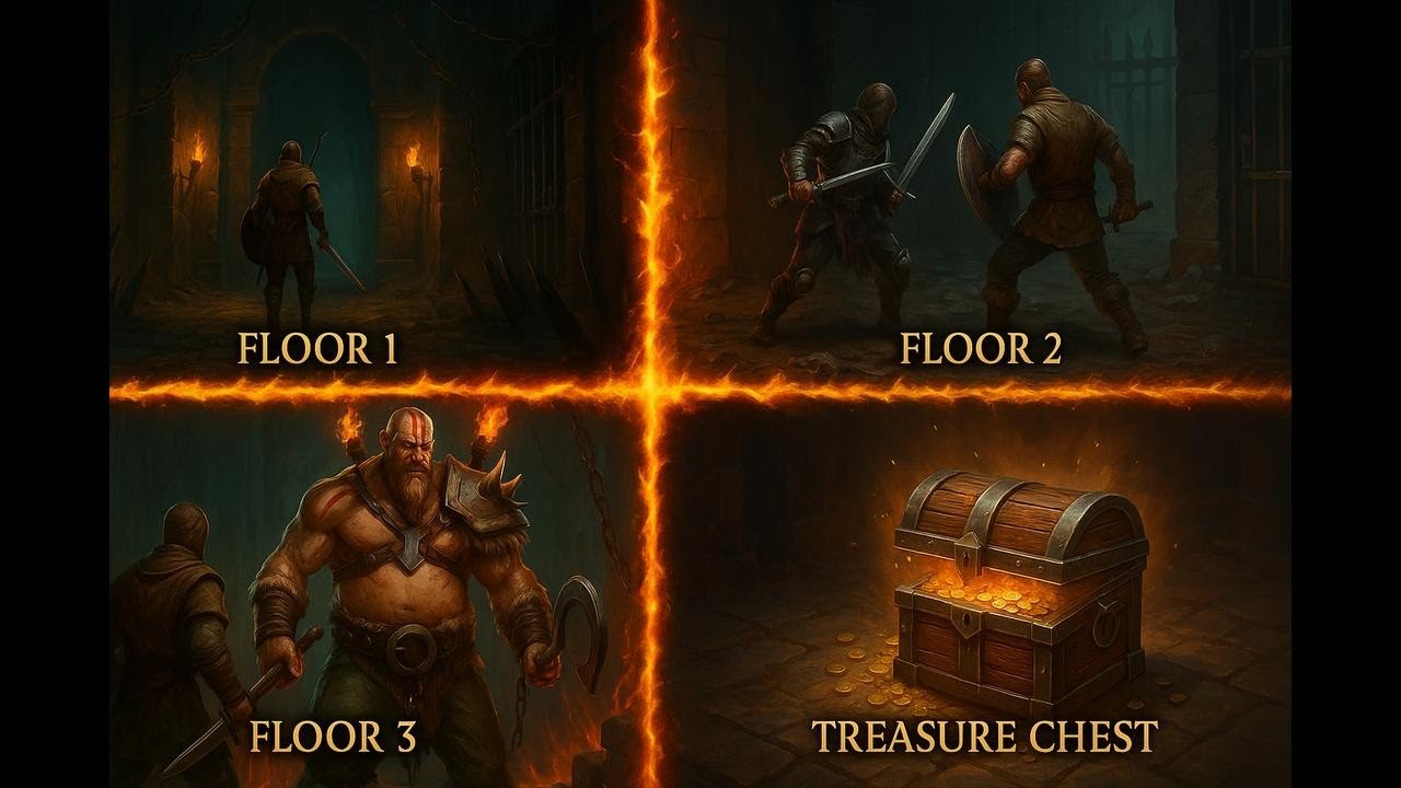 Dungeon Of The Torturers Floor 1, 2 &