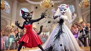 Cute Kitten Tries Makeup for the First Time in life | Ai cat story 🐱💄#CatStory #aicatstory #aicat screenshot 1