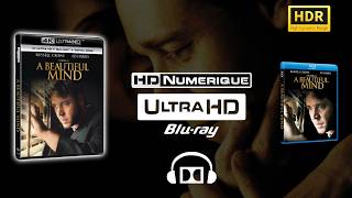[HDR Required] A Beautiful Mind (2001) : 4K Ultra HD vs Blu-ray Comparison [ATMOS Preview🎧]