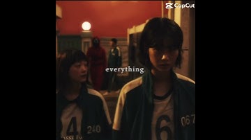 Still can’t get over her death. #sad #saebyeok #jiyeong #junghoyeon #leeyomi #squidgame1 