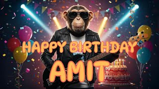 AMIT Happy Birthday Song - Happy Birthday to Amit