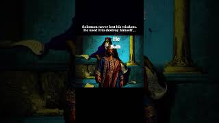 King Solomon wisdom and downfall #biblestudy #oldtestament #orthodox #history