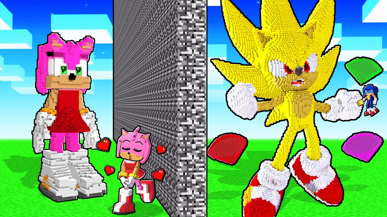 I CHEATED Against My Crush in a SUPER SONIC Build Battle!