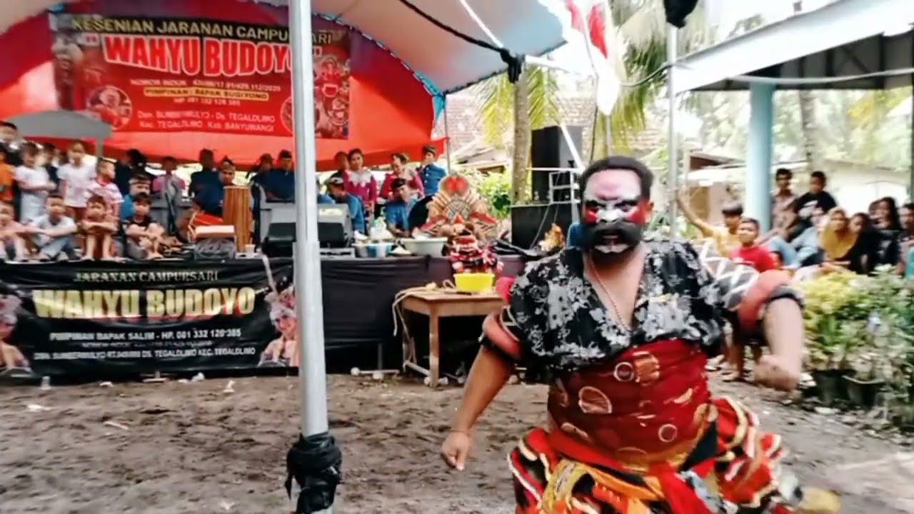 JARANAN BUTO FULL NDADI || JARANAN WAHYU BUDOYO || LIVE IN TEGALDLIMO BANYUWANGI