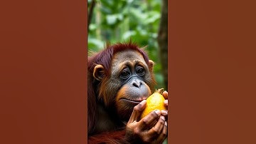 Sumatran Orangutans: Secrets You Never Knew! 🦧✨ #wildlifefacts #sumatranorangutans