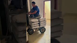 set/10 electric transport truck#cement#Loading and unloading artifact #original work#Prosubscribe )