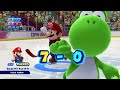 Mario Sonic At The Sochi 2014 Olympic Winter Games Ice Hockey 60 Team Mario Party Friends V2 