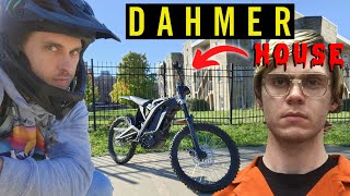 I WENT TO JEFFREY DAHMER'S APARTMENT!  |  on my sur ron e-bike