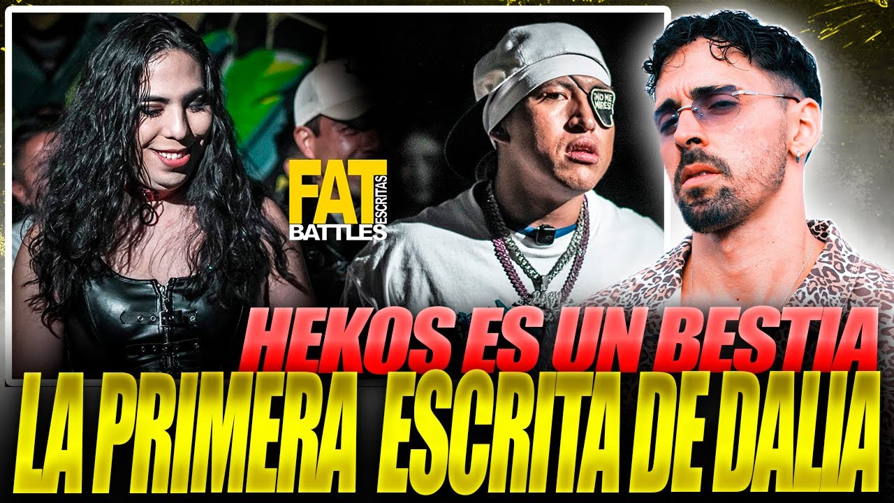 🔞LA PRIMERA ESCRITA DE DALIA CASTELLA VS HEKOS. GRAN DESCUBRIMIENTO. BATALLA A PURA SANGRE Y FUNA🔞🔪🔥