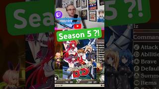 High School DxD season 5 rumors?! #otaku #anime
