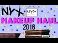 NYX Makeup HAUL 2016 | keepit_heavenly