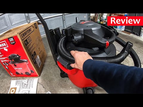 Review of CRAFTSMAN 16 Gallon 6.5 HP Vacuum with Detachable Leaf Blower