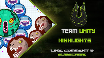 Agar.io - Team Unity | Join Unity Today! | Highlights Ep. #4