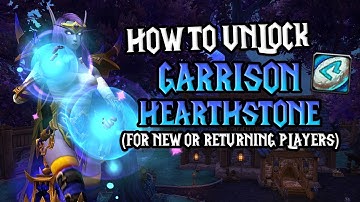 How to Get Garrison Hearthstone 🌀 Fast & Easy 2024 WoW Guide! + Upgrade to Level 3 Garrison 🏰