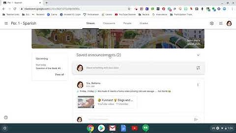Google Classroom - Notifications & Scheduling