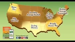 Thumbnail Farmers' Almanac Summer Weather Forecast 2025