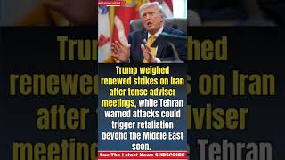 Trump Iran Strike Warning | World Fears Massive Retaliation