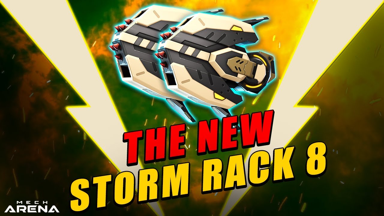 Meet The NEW STORM RACK 8 🔥 | Mech Arena | Test Server - YouTube