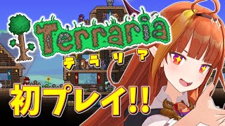 【Terraria/テラリア】　DIGGGGGGG!!!!　【初プレイ!!】