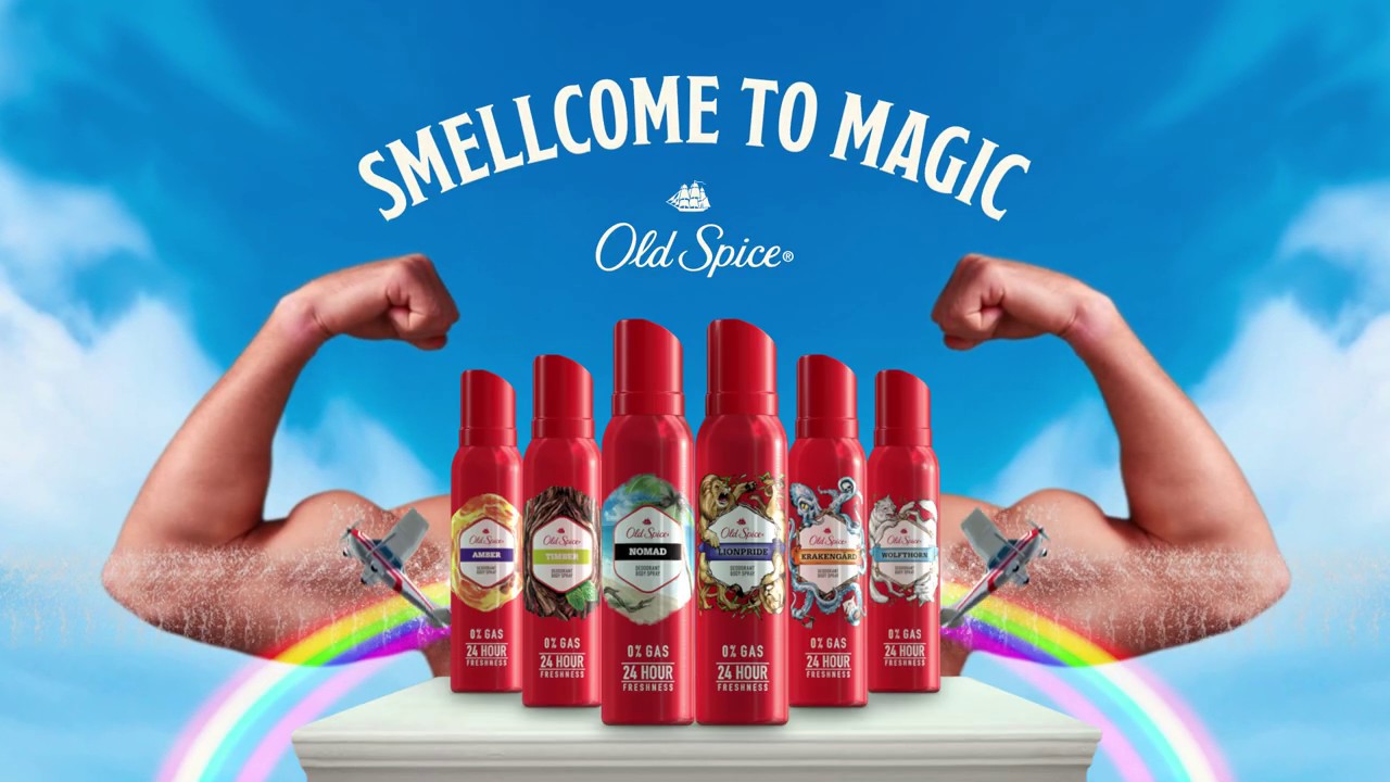 ‘Magical Armpits’ Old Spice Deodorant Body Spray YouTube
