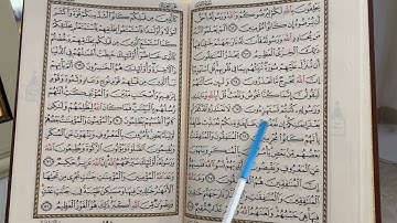 3️⃣3️⃣1️⃣ المصحف المعلم ( الربع 5️⃣ من سورة التوبة )