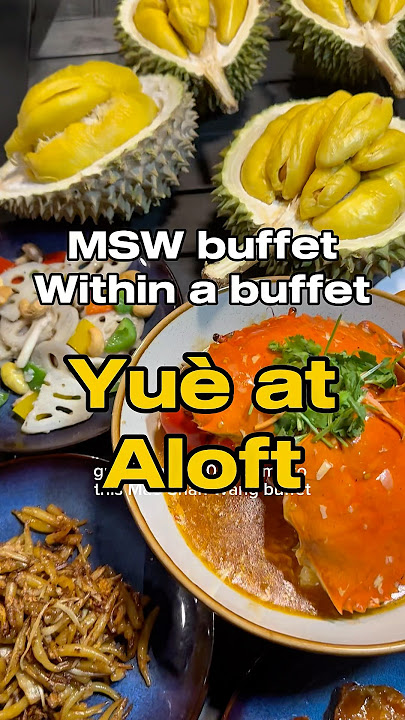 The best Mao Shan Wang buffet and Ci Char buffet in SG! Hands down!!  #shorts