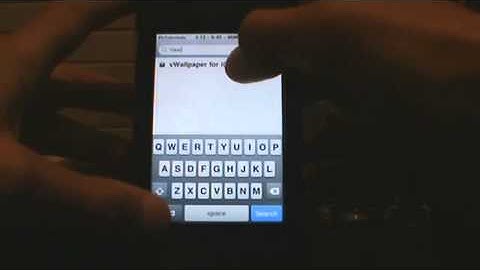 HD|How to Get a Moving Background on iPod Touch or iPhone